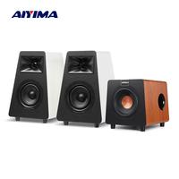 Gambar Aiyima 2.1 Channel Bluetooth Speaker + 800X Subwoofer Hifi Home Sound Theater Wood Speakers Combination Diy Bookshelf Speakers dari Demara shop undefined 3 Tokopedia