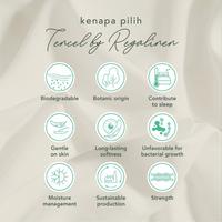 Gambar Seprai Organik 100% Tencel Bedding REGALINEN Pesanan Sprei Custom dari dasrumartt undefined 3 Tokopedia