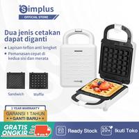 Gambar Simplus Dalam Satu Menit Sandwich Waffel Bergaransi 1 Tahun Mesin Pema dari SUNDA EMPIRE 02 undefined 1 Tokopedia