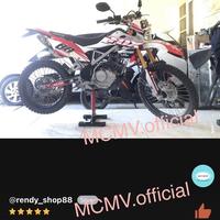 Gambar Terbaruu!! [BEST QUALITY] JACKSTAND PADDOCK TRAIL CROSS UNIVERSAL / jack stand padok pedok jagrak jagang standar besi trail cross crf klx wr universal dari Reg Shop Terbaru undefined 3 Tokopedia