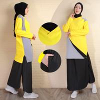 Gambar Setelan Baju Senam Muslimah Rok Celana / Model Celana Rok Muslimah Setelan Baju Olahraga Wanita Muslimah dari TIENTO STORE undefined 4 Tokopedia