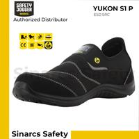 Gambar Sepatu Safety Jogger Yukon S1P Low - Black / Hitam dari aa Kadu nyentang undefined 2 Tokopedia
