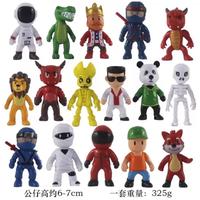 Gambar ACTION FIGURE MAINAN ANAK STUMBLE GUYS GAME FIGURE TOPPER CAKE - A. set 16 dari Natcho Official Store undefined 4 Tokopedia