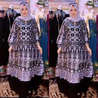 Gambar (Ready bnyak model)gamis kotak korina katun Bangkok import bhn katun import mewah Baju Wanita Casual dari Baram408 undefined 4 Tokopedia