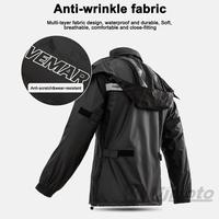 Gambar Motorcycle Raincoat Waterproof Motorcycle Rider Raincoat Suit Moto Raincoat Rain Coat Jacket Pants Biker Rain Set Reflective New dari berkahsangat12 undefined 3 Tokopedia