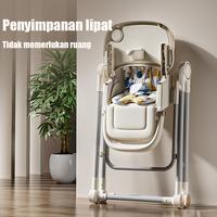 Gambar [melat]BabyBoss Meja Kursi Makan Bayi Lat Booster Seat Bayi Chair Serbaguna Multifungsi Perlengkapan Bayi - Putih dari pumpystore undefined 2 Tokopedia