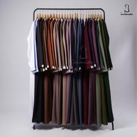 Gambar Gamis Abaya Wolfis LABASA - Khalila Series - Model Simpel Elegan - Hitam, M dari LABASA Store undefined 1 Tokopedia