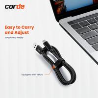 Gambar Kabel Type C USB 3.2 Fast Charging 3A -- Data & Charger: Support IP15, Samsung & Xiaomi - 0.5 Meter dari Corde Jakarta Official undefined 4 Tokopedia
