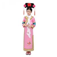 Gambar (PS) Kostum Huan Zhu Ge Ge Adat Tradisional China Anak Baju Negara UN Day Putri Huanzhu Manchu Manchuria Langsung Proses dari store prety undefined 1 Tokopedia