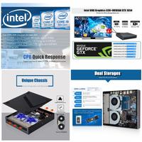 Gambar Mini Gaming PC Computer Intel i9 9880H Gamer Computador 8 Core Windows 10 NVIDIA Graphic Card GTX1650 Fashion Design Wifi BT dari EAAAAAos undefined 2 Tokopedia