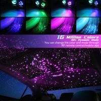 Gambar 16W Dual Port Twinkle Starlight Headliner Kit 300~900pcs 0.75mm APP Remote RGBW Star Roof Light Fiber Optic For Car Home Ceiling dari eksgd aidhiji undefined 5 Tokopedia
