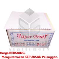 Gambar Kertas Continuous Form Paper Prins 9,5 x 11" ( Full ) Atau 9,5 x 11/2 " ( Bagi 2 ) K3 Ply NCR PRS / Kertas Komputer Karbon PaperPrins Rangkap 3 Warna / CF Paperpryns 3 Ply Carbonize dari mufairmueair undefined 3 Tokopedia