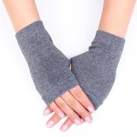 Gambar 1 Pair Winter Half Finger Gloves Knitted Fingerless Mittens Warm Cuff With Thumb Hole Stretchy Short Hand Warmer For Men Women dari garanaufal undefined 3 Tokopedia