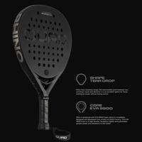 Gambar QUAD Padel - RHINO | Teardrop Shape | 360gr - Padel Racket dari JEJEYFESS undefined 5 Tokopedia