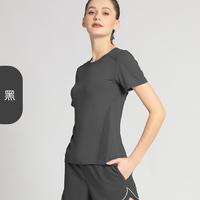Gambar Kaos Dry Fit Wanita Yoga Senam Gym Lari Baju Olahraga Mesh Jaring "BX7 dari lunaa food undefined 3 Tokopedia