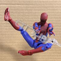 Gambar New CT Toys Spiderman Mafex 001 Peter Parker Andrew Garfield Figure The Amazing Spider-Man Shf Spiderman Action anime Figure Toy dari yayaiyw undefined 3 Tokopedia