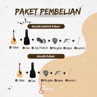 Gambar original Gitar karafuru shiroi top spruce ( Gitar ceper 2mm ) dari Epochie Mall undefined 3 Tokopedia