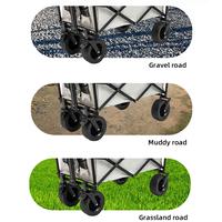 Gambar Collapsible Heavy Duty Foldable Wagon Shopping Beach Garden Pull Trolley Collapsible Folding Outdoor Portable Utility Cart dari iibbiryatii undefined 4 Tokopedia
