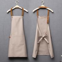 Gambar Professional Kitchen Apron For Men Women Waterproof Dustproof Adjustable Neck Apron Ideal For Cafes Salons Beauty Nail Work Home dari cihphoth undefined 4 Tokopedia