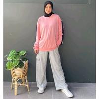 Gambar BAJU OLAHRAGA SETELAN MUSLIM WANITA KARGO FIT M- XXL LEZAHRASIGNATURE SET SPORTY TRAINING CARGO AISYAH dari citra cellisa undefined 1 Tokopedia