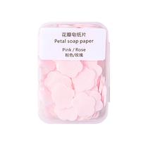 Gambar 50/100pcs Cleaning Soaps Scented Slice Washing Hand Bath Travel Scented Foaming Portable Hand Wash Soap Paper Body Cleanser Tool dari iirrwwaannnn undefined 5 Tokopedia