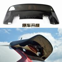 Gambar Car Accessories For Honda Jazz Fit Gk5 14-17 Carbon Fiber Jdm-style Rear Spoiler Glossy  Trunk Wing Racing Body Kit Trim dari Razvore undefined 2 Tokopedia