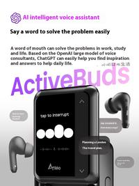 Gambar IKKO ActiveBuds Bluetooth Earphones Simultaneous Tnterpretation Earphone With Intelligent System And Touch Screen Office Travel dari Dwrias#1 undefined 4 Tokopedia