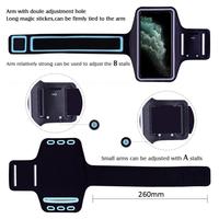 Gambar Waterproof Sport Running Gym Arm Band Case For iPhone 16 15 14 13 12 mini 11 Pro XS Max XR X 8 7 6 6S Plus SE 2022 5S Cover Bag dari heilnish undefined 3 Tokopedia