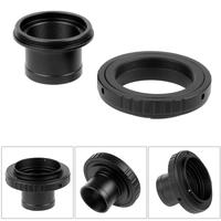 Gambar Lens Adapter 1.25 Inch T Ring Lens Mount Set Photography Accessory For Canon Eos Nikon Olympus Sony Pentax Telescope Microscope dari Hasega pedia undefined 3 Tokopedia