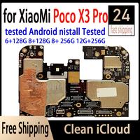 Gambar KAPO Unlocked For XiaoMi Poco X3 Pro Motherboard Circuit Board 6GB 8GB RAM 128GB 256GB ROM Full Chips Logic Board Working dari Kasta Pondo undefined 2 Tokopedia