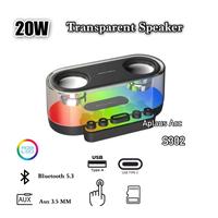 Gambar SOONBOX S302 Mini Speaker Bluetooth Portable 5.3 Wireless 10W Bass HifI 360 Sound + LED Light Mechanical Button dari LAPAK MUSIK undefined 1 Tokopedia