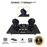 Gambar Niko Kompor Gas 3 Tungku TITANIUM FLIP TF30-PLUS Kompor Tanam & Meja dari Sajun Electronic Tangerang undefined 4 Tokopedia