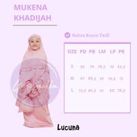 Gambar Mukena Muslim Anak Khadijah Lucuna Warna Hitam Size 2-7 Tahun Syari dari AssStore122 undefined 3 Tokopedia