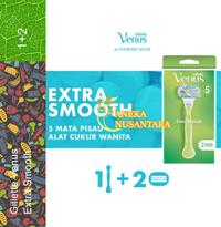 Gambar Gillette Venus Alat Cukur Wanita Extra Smooth Razor 5 Pisau / Blades Razor 1 + Refill 2 dari Aneka Nusantara Market undefined 1 Tokopedia