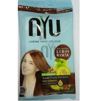 Gambar Nyu Kemasan Sachet Pewarna Rambut Yang Bagus Cat Rambut 100% Original Premium Quality Cat Rambut Permanen Halal BPOM NYU Creme Hair Colour 30ml Coppery Brown Asli Tanpa Amonia Cat Rambut Korea Tanpa Bleaching Pewarna Rambut Penutup Uban Semir Rambut Murah dari black tukijo undefined 5 Tokopedia