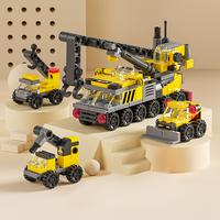 Gambar Building Blocks Rocket Police Truck City Fire Car Helicopter Tank Crane Bricks Set Toys for Kids Children Build block dari ganisv undefined 4 Tokopedia