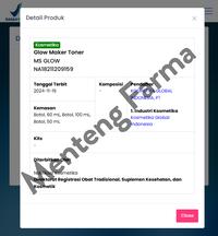 Gambar Ms Glow Toner Glowing 60 mL - Toner Pelembap Wajah dari Menteng Farma undefined 3 Tokopedia