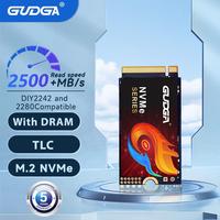 Gambar GUDGA M2 NVME SSD With DRAM PCIe3.0 Heatsink 28GB 256GB 512GB M.2 2280 2242 Internal Solid State Drive For Laptop Desktop Game dari qhonkolese undefined 1 Tokopedia