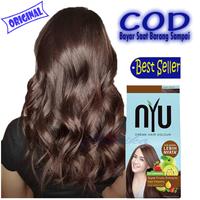 Gambar Nyu Kemasan Sachet Pewarna Rambut Yang Bagus Cat Rambut 100% Original Premium Quality Cat Rambut Permanen Halal BPOM NYU Creme Hair Colour 30ml Coppery Brown Asli Tanpa Amonia Cat Rambut Korea Tanpa Bleaching Pewarna Rambut Penutup Uban Semir Rambut Murah dari black tukijo undefined 2 Tokopedia