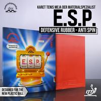 Gambar PREMIUM Karet Bat Tenis Meja Pingpong Der Materialspezialist E.S.P ESP Anti Spin Original dari Hard Carry Orientals undefined 1 Tokopedia