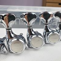 Gambar KAYNES Guitar Locking Tuners Electric Guitar Machine Heads Tuners Lock String Tuning Pegs for LP, SG, TL,ST Style Chrome Silver dari ooh ngarebut langlay53 undefined 4 Tokopedia