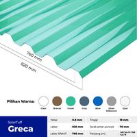 Gambar Atap Polycarbonate Solartuff Jenis Gelombang Greca dari samiberkah undefined 3 Tokopedia