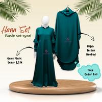 Gambar BARU Shakeena Baju Gamis set sunnah free cadar tali - Gamis set syari adem dari kijangaja undefined 3 Tokopedia