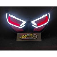 Gambar LAMPU ALIS DRL FRAME LAZY EYES DOUBLE YAMAHA NMAX NEW ARKILIK RAPI dari Starpick_Official undefined 1 Tokopedia