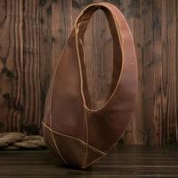 Gambar Tas pria premium kulit asli model unik - tas ransel pria kulit sapi dari opall olshop undefined 5 Tokopedia