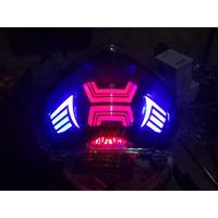 Gambar lampu stop stoplamp belakang Yamaha mio soul GT 115 model custom LED Audy sen sein alis running lazy dari Starpick_Official undefined 2 Tokopedia