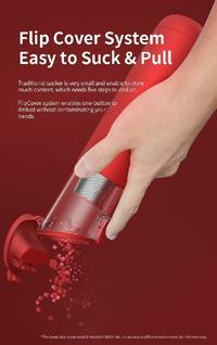 Gambar AUTOBOT Vmini - Portable Cordless Rechargeable Handheld Vacuum Cleaner - Merah dari Tanaga Online Shop undefined 2 Tokopedia