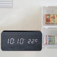 Gambar wooden digital alarm clock, led alarm clock with temperature desk clocks for office,bedside clock dari Hamzah amanah undefined 3 Tokopedia