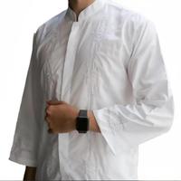 Gambar BAJU KOKO KERANCANG PADANG MOTIF SULAMAN KHAS BUKITTINGGI KATUN PUTIH LENGAN PENDEK DAN PANJANG MUSLIM DEWASA BARANG READY, JUMLAH SESUAI YANG ADA DI ETALASE dari cell16 undefined 5 Tokopedia