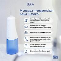 Gambar LEKA OC556 Aqua Flosser - Portable Oral Dental Water Irrigator - 1 unit OC556 - 1 unit OC556 dari PancaSari Care undefined 2 Tokopedia